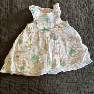 Angel Dear‎ Cupcake Print Muslin Dress size 18-24 months